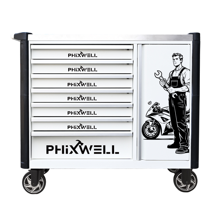 719516 PHIXWELL ตู้เครื่องมือ 7 ลิ้นชัก รุ่นใหม่