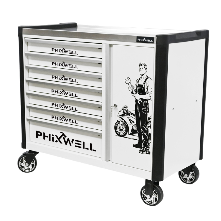 719516 PHIXWELL ตู้เครื่องมือ 7 ลิ้นชัก รุ่นใหม่