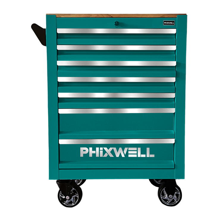 719506 PHIXWELL ตู้เก็บของ 7 ลิ้นชักพร้อมเคาน์เตอร์ไม้