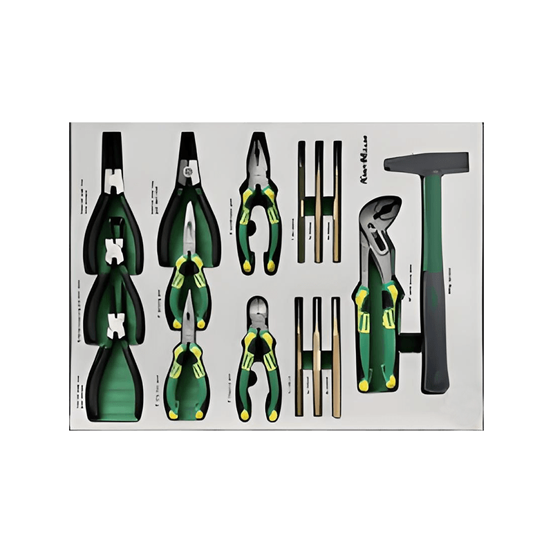 719509 PHIXWELL ตู้เก็บเครื่องมือ 7 ลิ้นชัก พร้อมชุดเครื่องมือ 309 ชิ้น